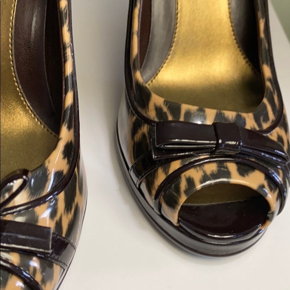 Paolo high heels animal print size 6 M - Picture 3 of 9